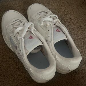 New, white, Reebok sneakers